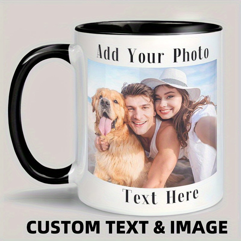 Coffee Tea Images - 2D 1pc 11oz Personalized Custom Image