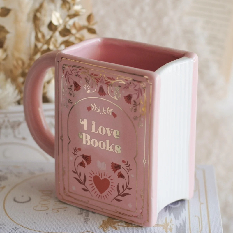 Ceramic Coffee Cup Book Shaped - Xbloom Coffee Tea review and price