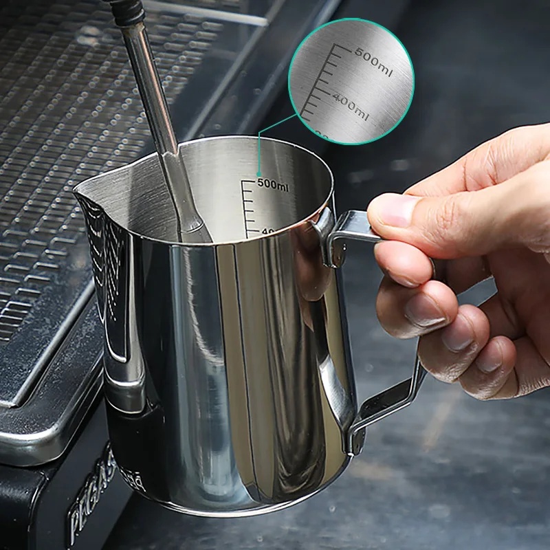 Stainless Steel Milk Frothing  - Barista Milk Jug review and price