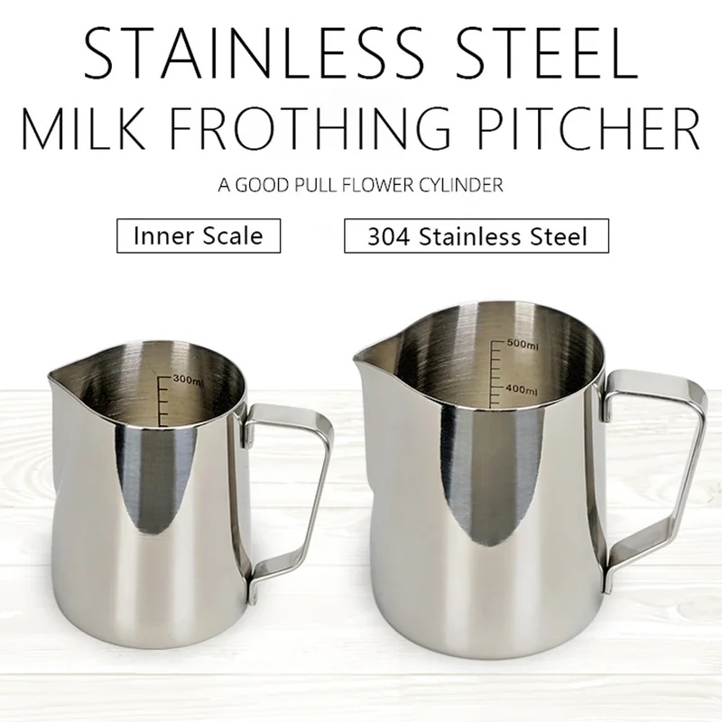 Stainless Steel Milk Frothing  - Barista Milk Jug review and price