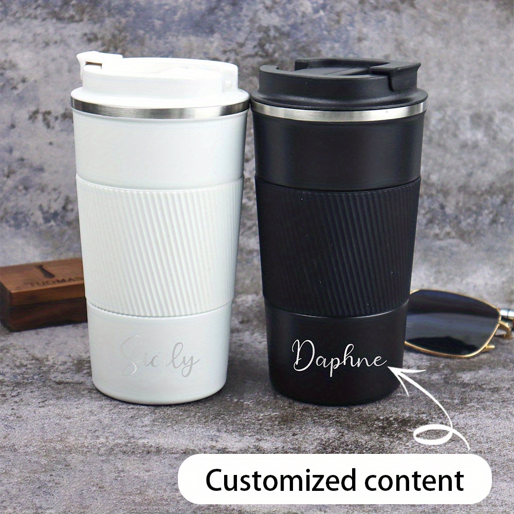 Custom Name Engraved Stainless - Coffee Tea Name review and price