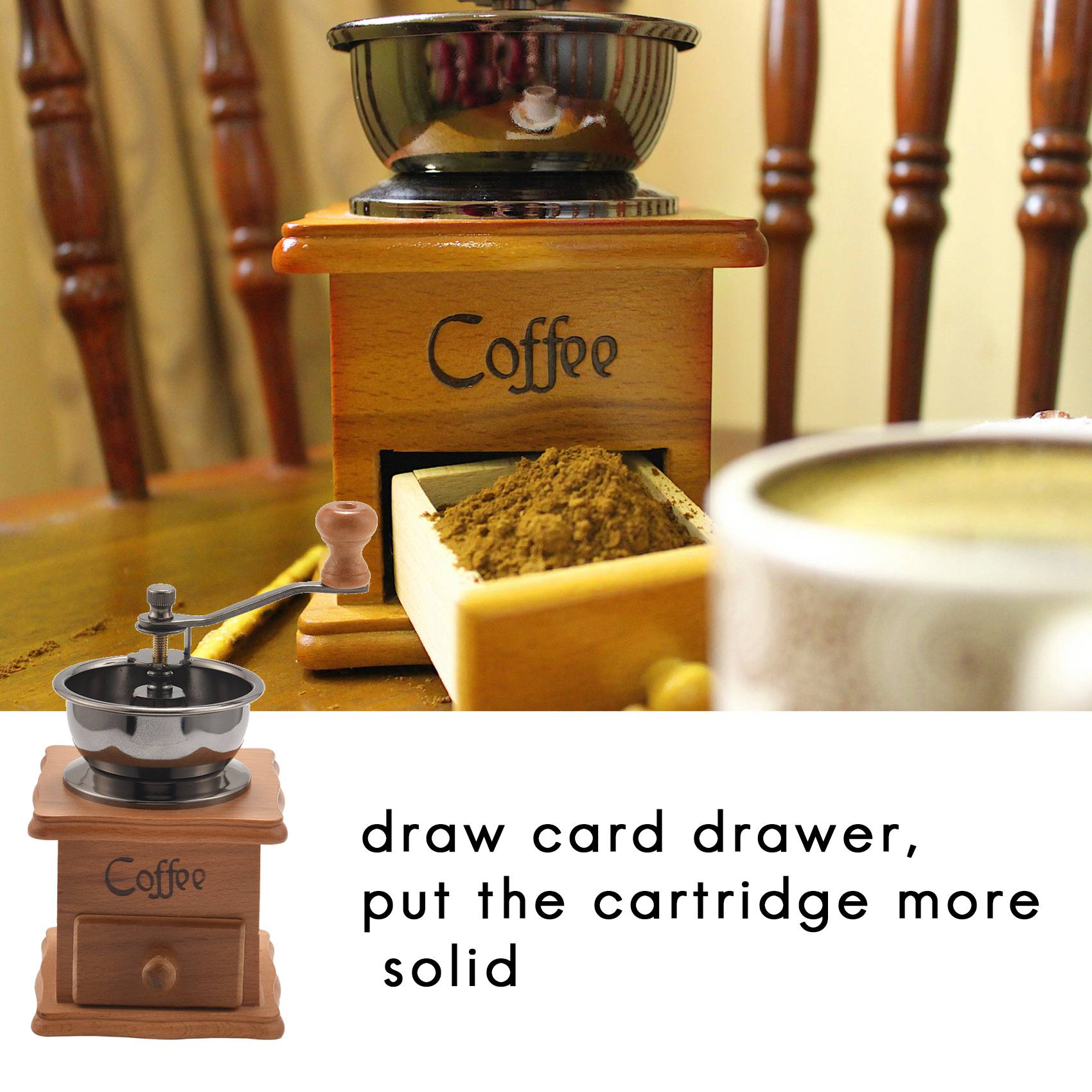 [Promotions]Manual Coffee Grin - Burr Hand Grinder review and price